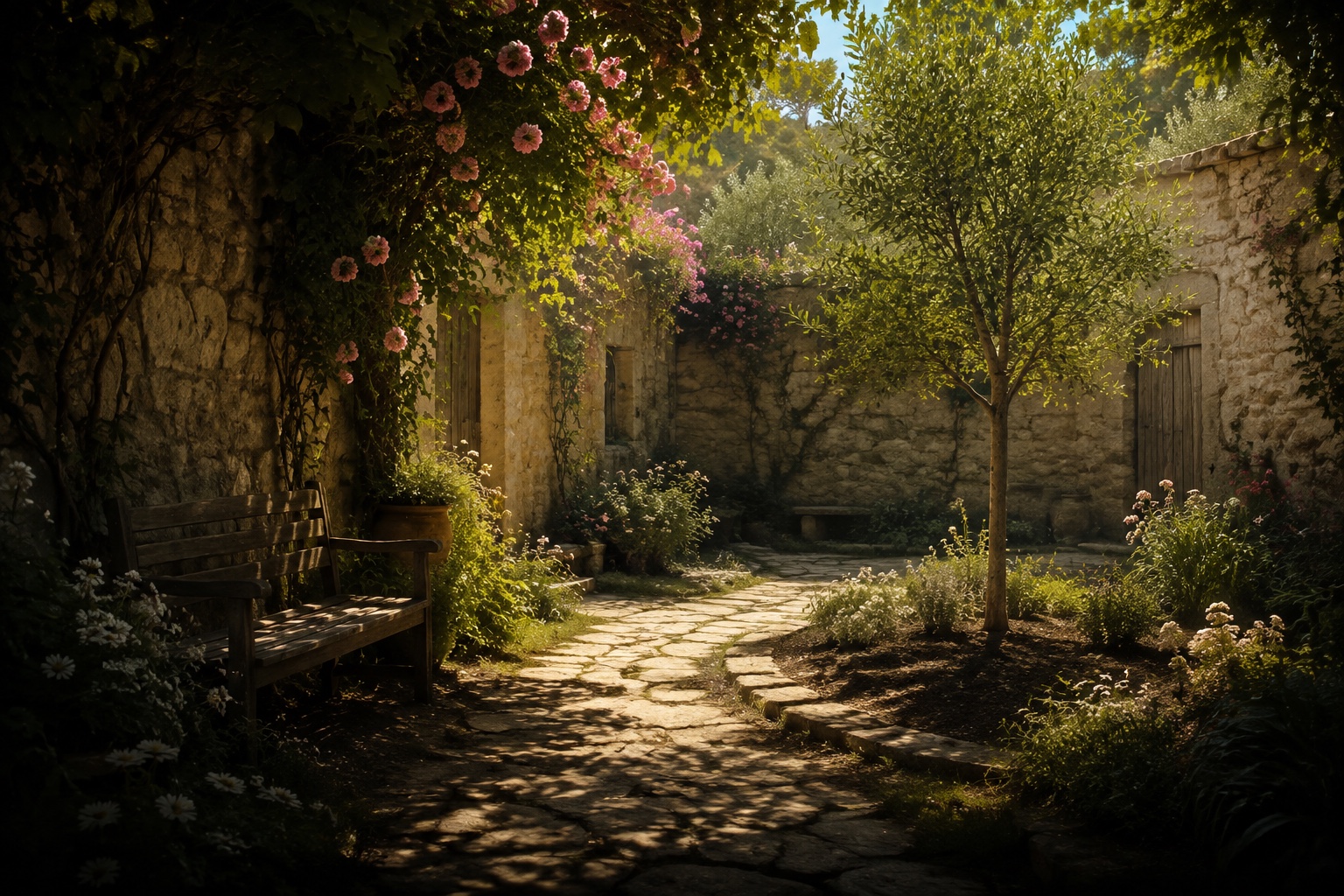 An imagined Alrewaq setting accompanying this voice’s writing.